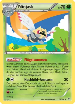 Ninjask, Drachenleuchten No. 10 Normal