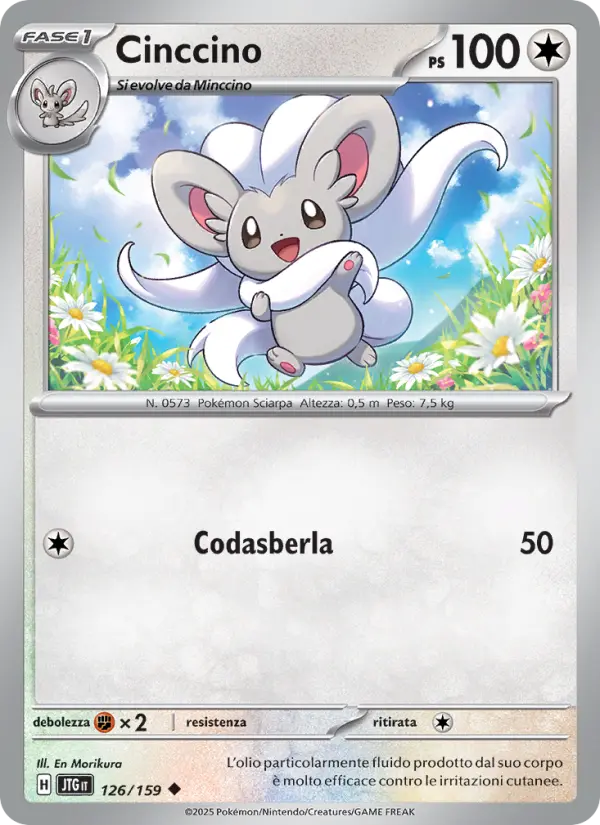Cinccino, Avventure Insieme No. 126