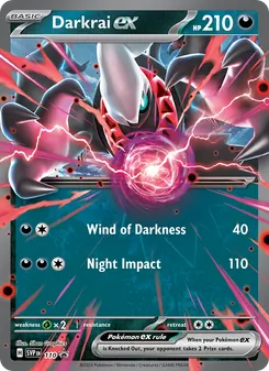 Darkrai ex, SVP Black Star Promos Nº 110 Holo