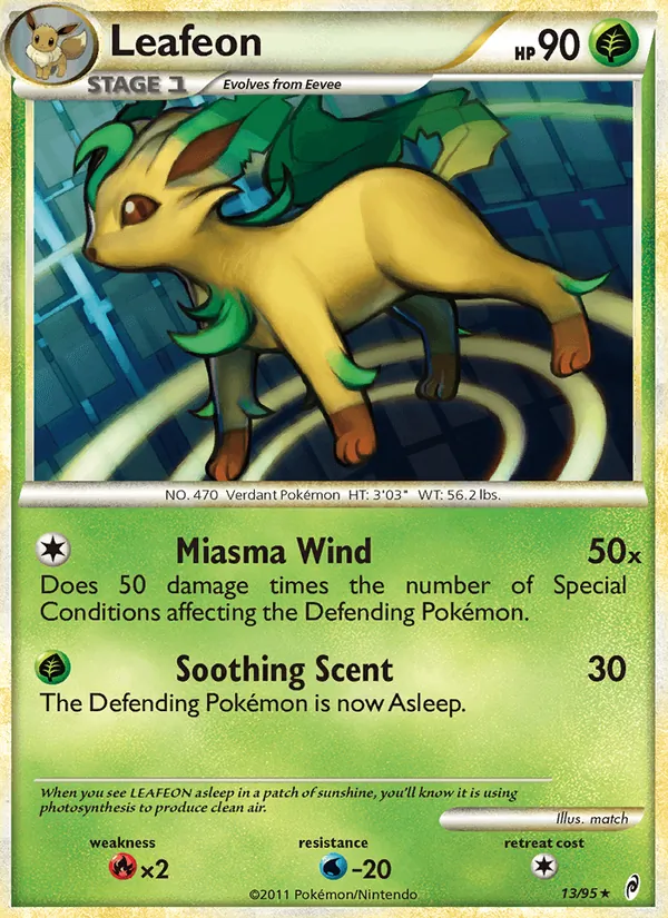 Leafeon, Call of Legends No. 13