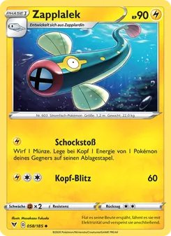 Zapplalek, Farbenschock Nº 58 Normal