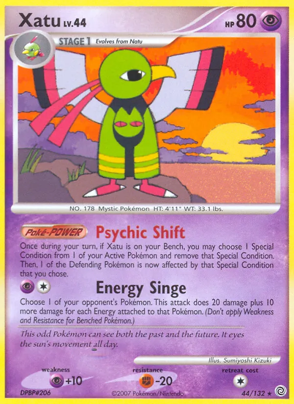 Xatu, Secret Wonders No. 44
