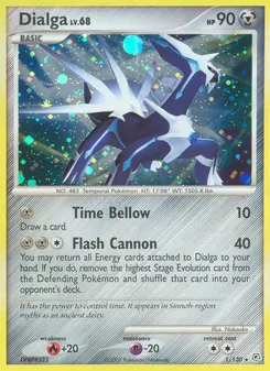 Dialga, Diamond & Pearl No. 1