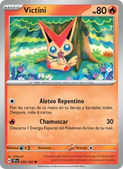 Victini, Fuerzas Temporales No. 030 Normal