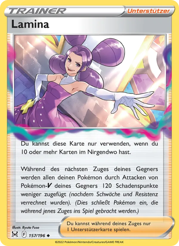 Lamina, Verlorener Ursprung Nº 157
