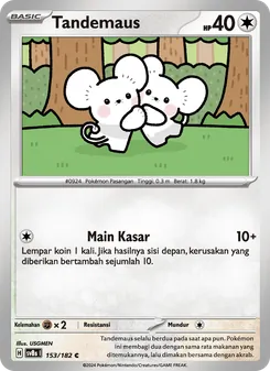 Tandemaus, Kilat Rasi No. 153 Normal