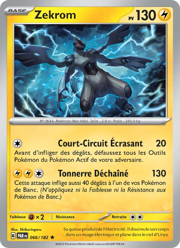 Zekrom, Faille Paradoxe No. 066