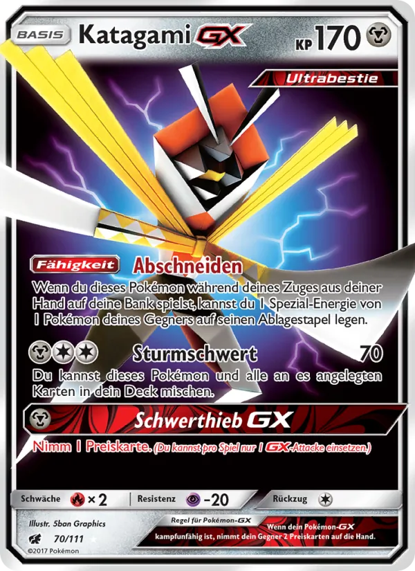 Katagami GX, Aufziehen der Sturmröte Nº 70
