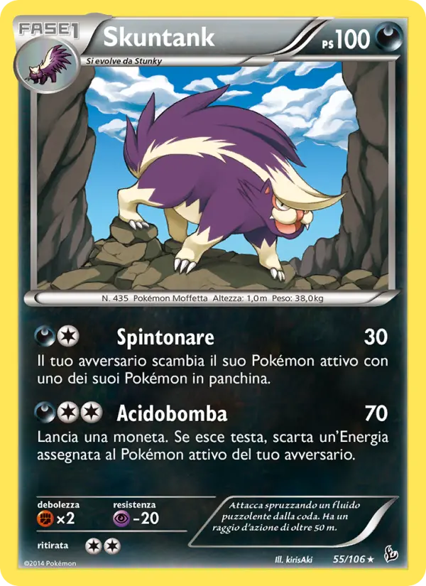 Skuntank, Fuoco Infernale Nº 55