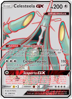 Celesteela GX, Legami Inossidabili Nº 208 Normal