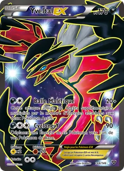 Yveltal EX, XY No. 144 Normal