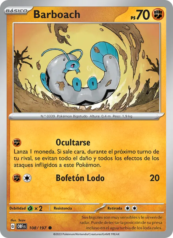 Barboach, Llamas Obsidianas No. 108
