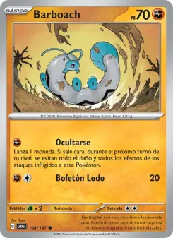 Barboach, Llamas Obsidianas No. 108 Normal