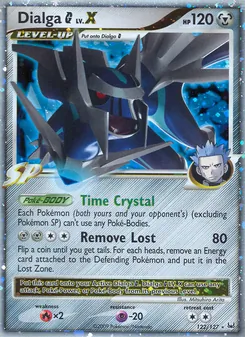 Dialga G, Platinum No. 122 Holo