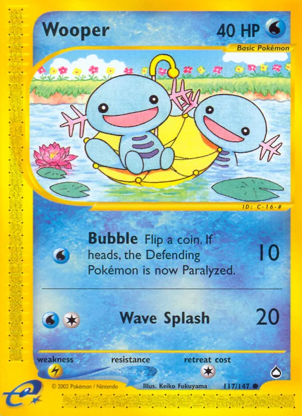Wooper, Aquapolis Nº 117