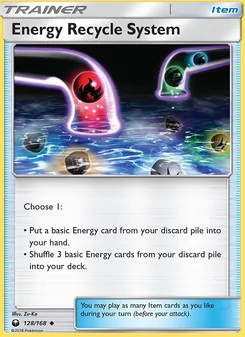 Energy Recycle System, Celestial Storm No. 128 Normal