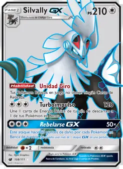 Silvally GX, Invasión Carmesí Nº 108 Normal