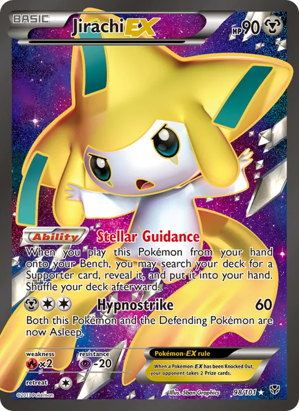 Jirachi-EX, Plasma Blast No. 98