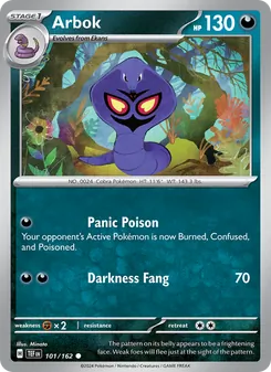 Arbok, Temporal Forces No. 101 Normal