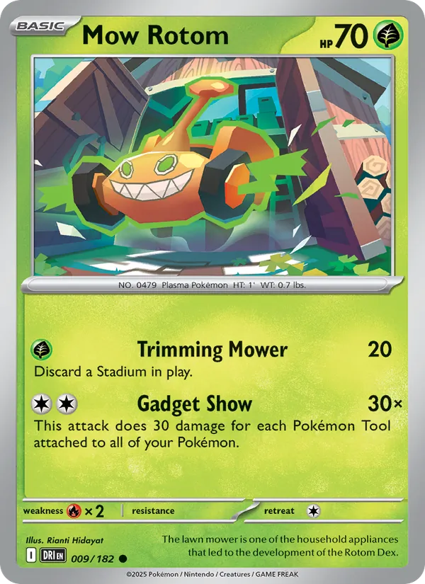 Mow Rotom, Destined Rivals No. 009