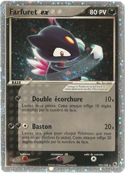 Farfuret ex, EX Rubis & Saphir No. 103 Holo