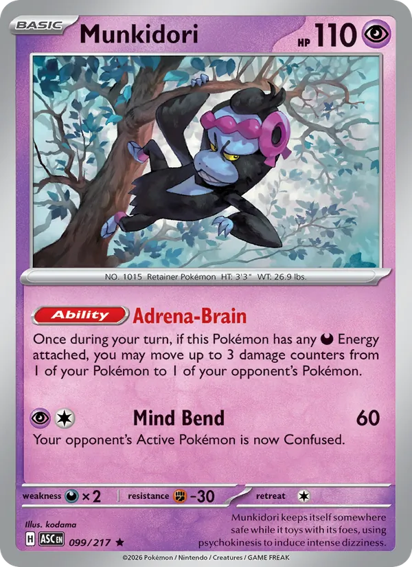 Munkidori, Ascended Heroes No. 099