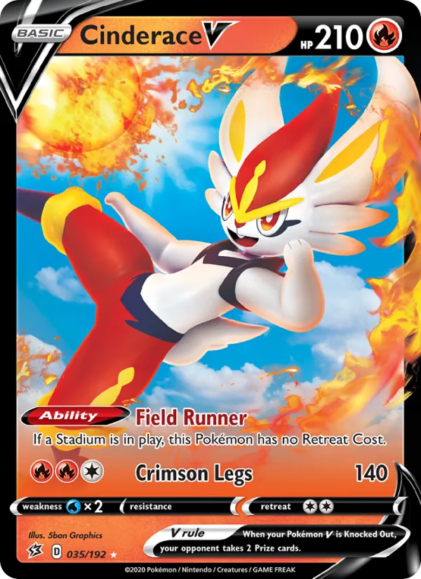 Cinderace V, Rebel Clash No. 35
