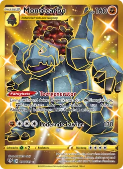 Montecarbo, Flammende Finsternis No. 198 Holo