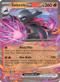 Salazzle ex, Perfect Order Nº 016 Holo