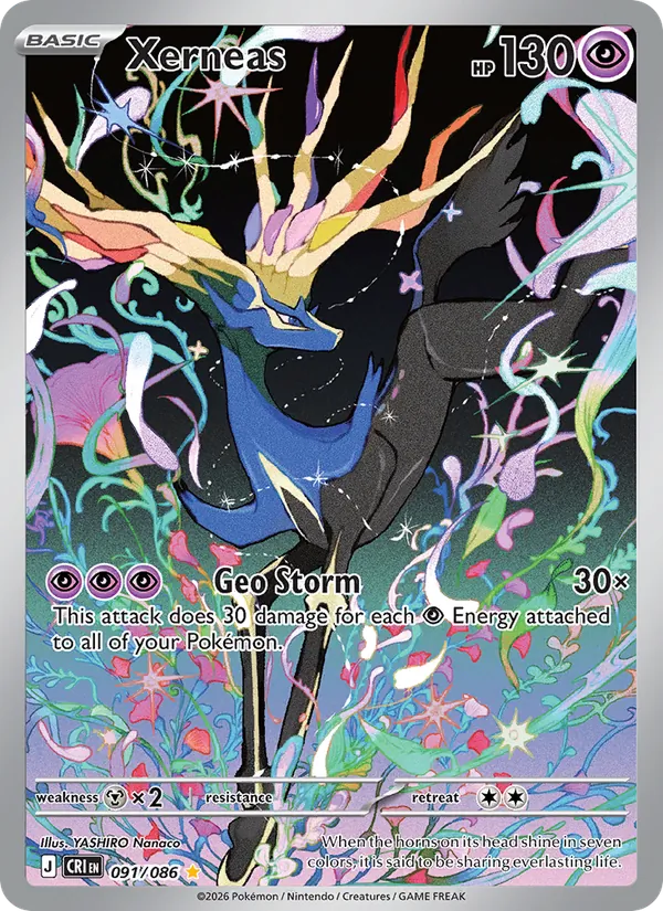 Xerneas, Chaos Rising Nº 091