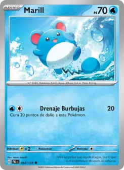 Marill, Evoluciones en Paldea Nº 044 Normal