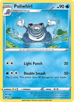 Poliwhirl, Lost Origin Nº 031 Normal