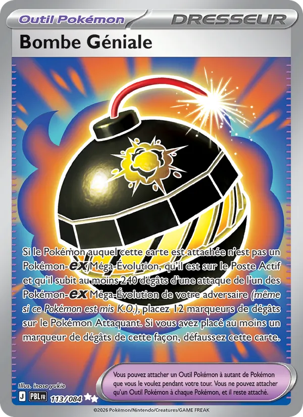 Bombe Géniale, Nuit Noire Nº 113
