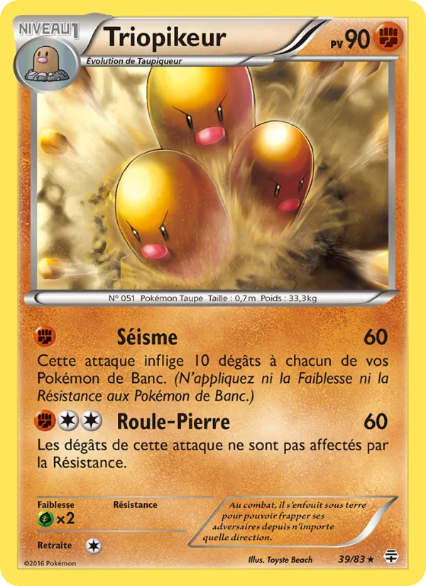 Triopikeur, Générations No. 39
