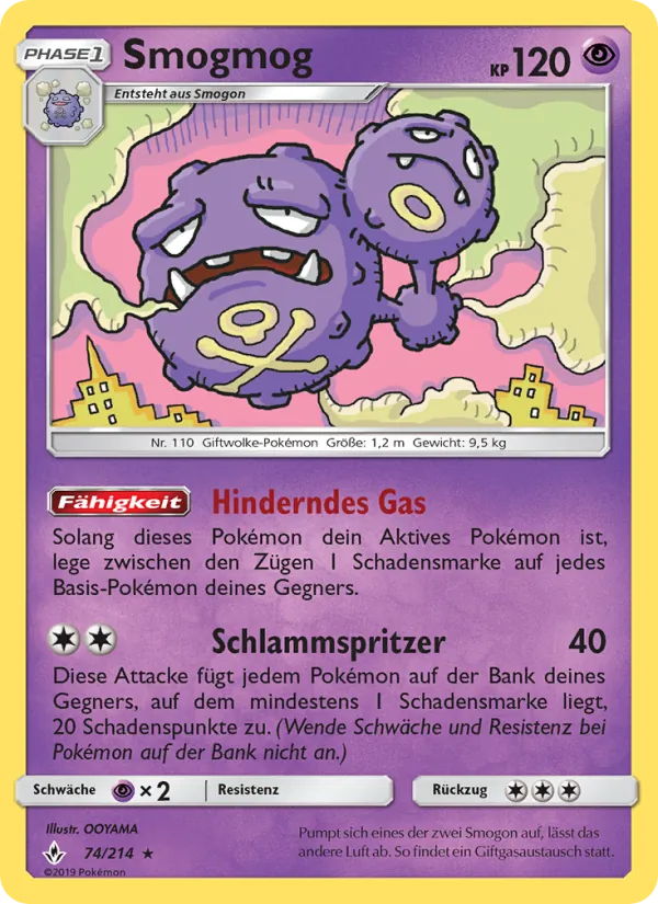 Smogmog, Kräfte im Einklang Nº 74
