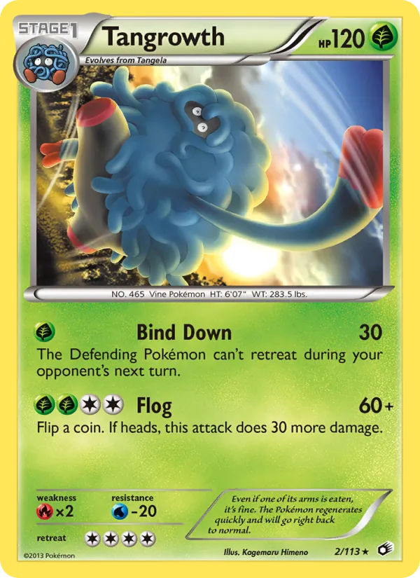 Tangrowth, Legendary Treasures Nº 2