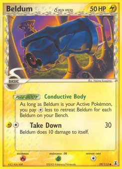 Beldum δ, Delta Species Nº 59 Normal
