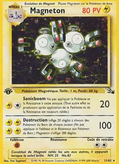 Magneton, Fossile No. 11 Holo