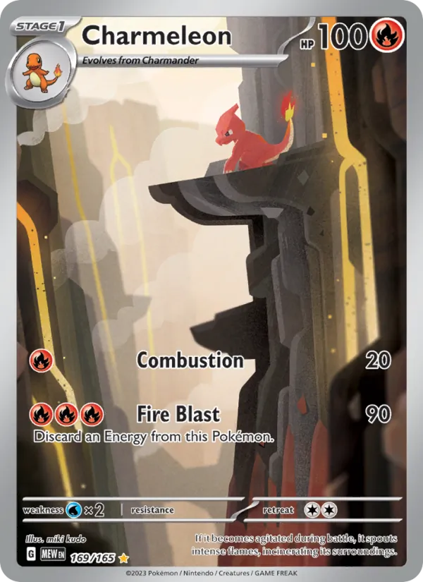 Charmeleon, 151 No. 169