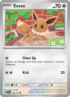 Eevee, Obsidian Flames No. 166 Normal