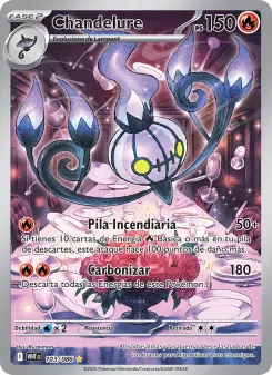 Chandelure, Llama Blanca Nº 103 Holo
