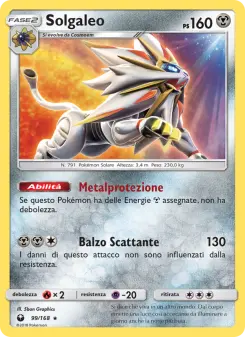 Solgaleo, Tempesta Astrale No. 99 Normal