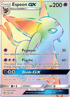 Espeon GX, Sun & Moon No. 152 Normal