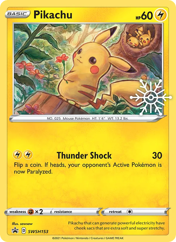 Pikachu, SWSH Black Star Promos No. SWSH153