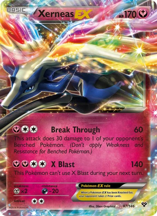 Xerneas EX, XY Nº 97