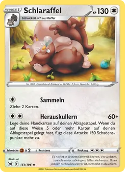 Schlaraffel, Verlorener Ursprung No. 151 Normal