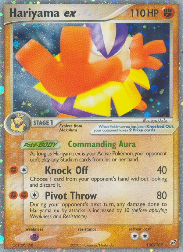 Hariyama ex, Deoxys No. 100
