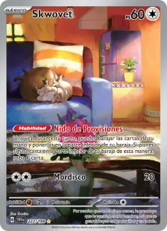 Skwovet, Escarlata y Púrpura No. 222 Holo