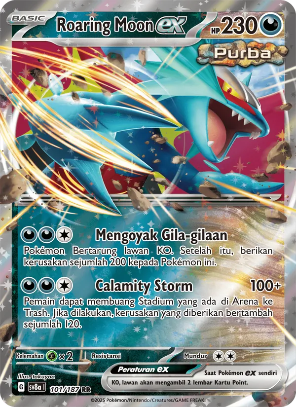 Roaring Moon ex, Festival Terastal ex Nº 101