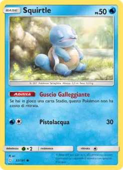 Squirtle, Gioco di Squadra No. 22 Normal